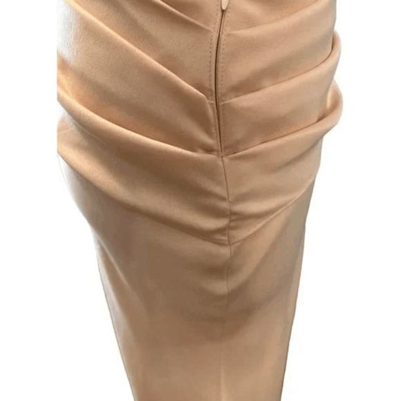 NWT Misha Collection x Revolve Maryan Dress in Pink Rose Cloud Cut Out Faux Wrap - Picture 14 of 14